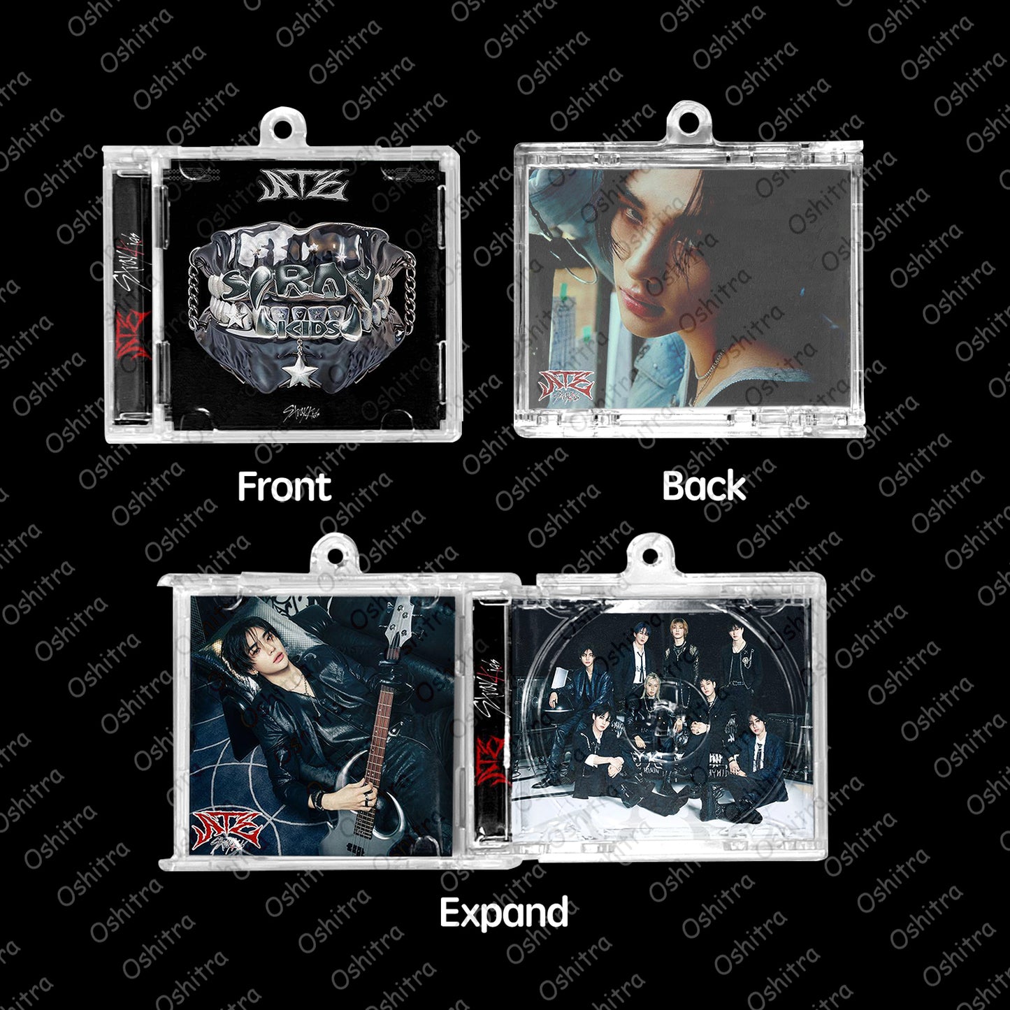 StrayKids「ATE」Mini Album NFCミニアルバムキーホルダー スマホタッチで音楽再生 推し活グッズ