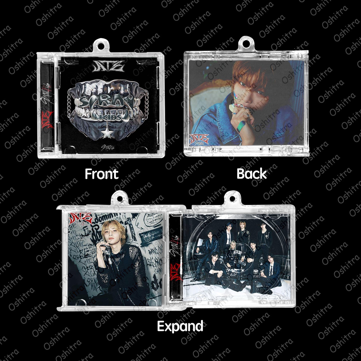 StrayKids「ATE」Mini Album NFCミニアルバムキーホルダー スマホタッチで音楽再生 推し活グッズ