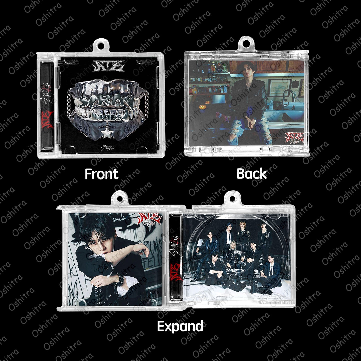 StrayKids「ATE」Mini Album NFCミニアルバムキーホルダー スマホタッチで音楽再生 推し活グッズ