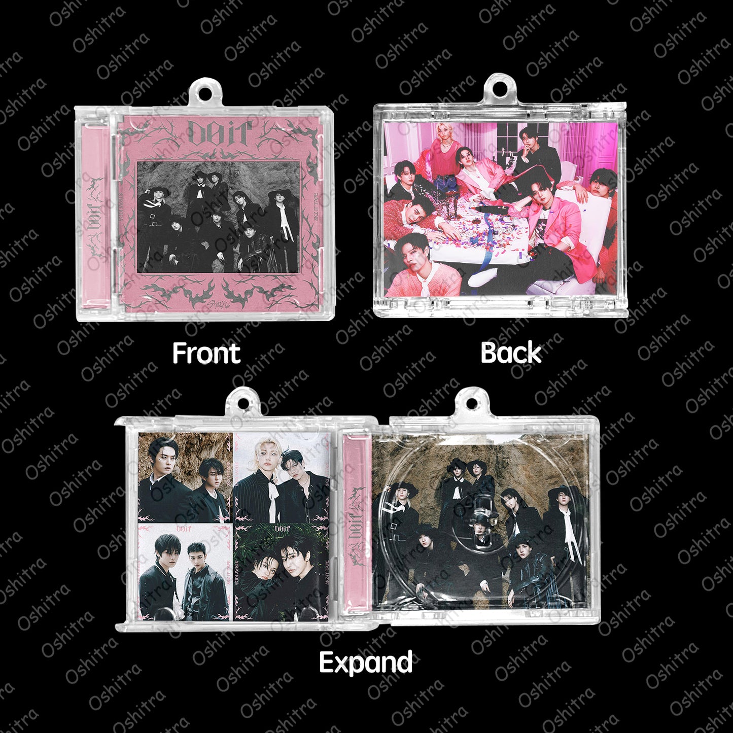 StrayKids「DO IT」Mini Album NFCミニアルバムキーホルダー スマホタッチで音楽再生 推し活グッズ