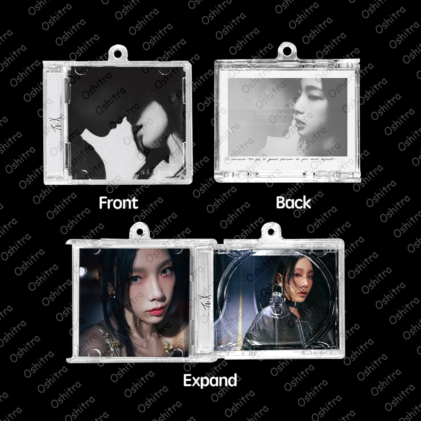 Taeyeon「Tox」Mini Album NFCミニアルバムキーホルダー スマホタッチで音楽再生 推し活グッズ