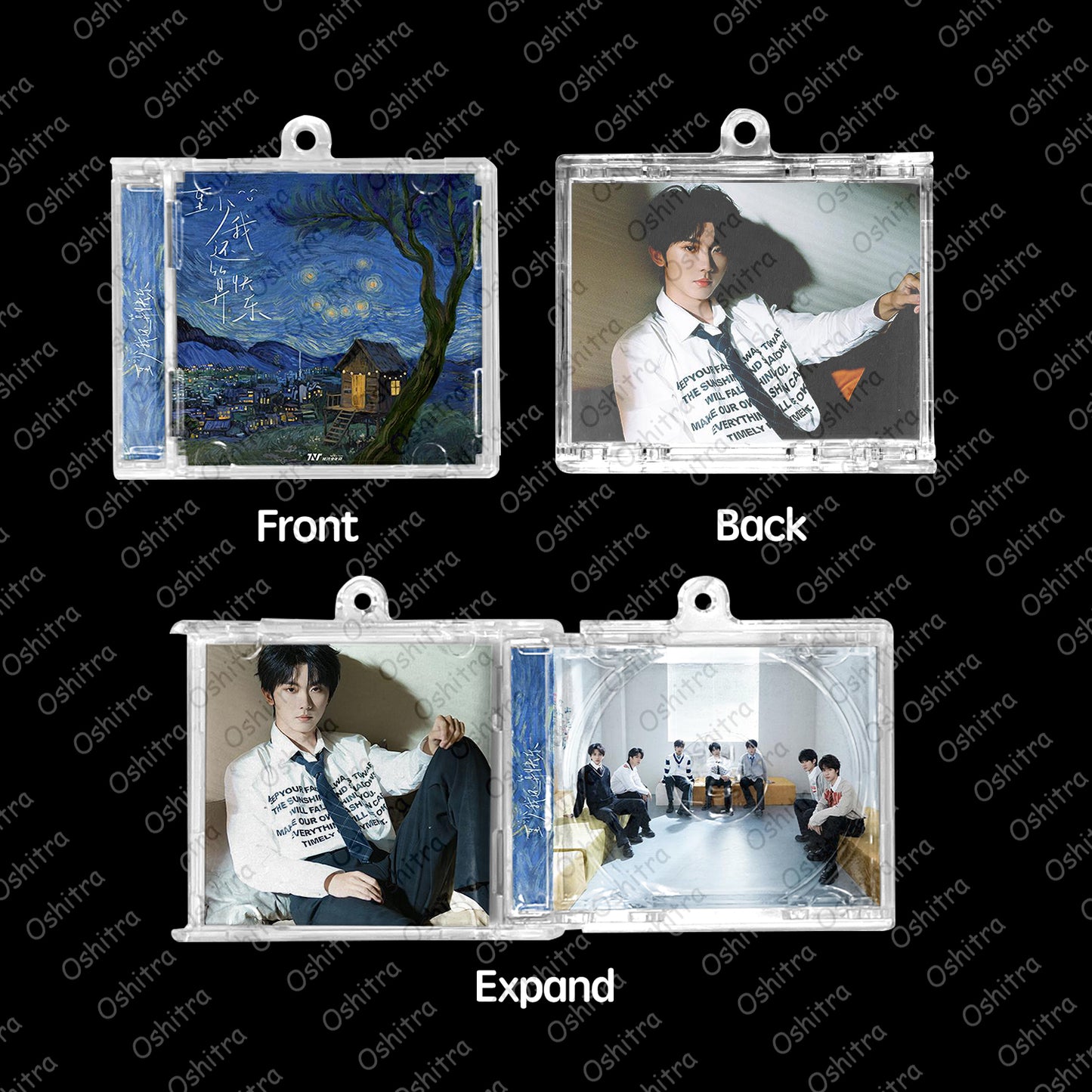 時代少年團 TNT「至少我還算快樂」Mini Album NFCミニアルバムキーホルダー スマホタッチで音楽再生 推し活グッズ
