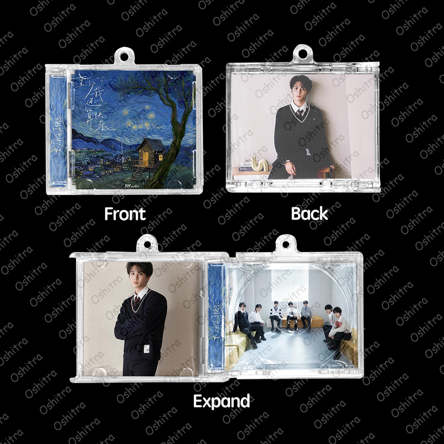 時代少年團 TNT「至少我還算快樂」Mini Album NFCミニアルバムキーホルダー スマホタッチで音楽再生 推し活グッズ
