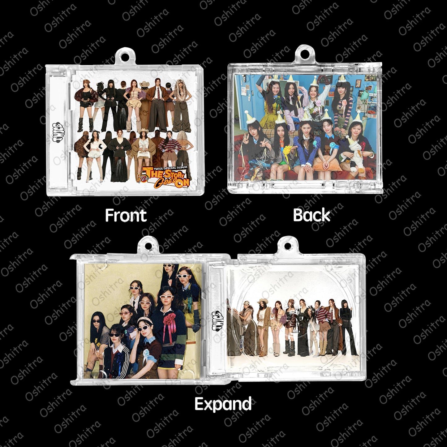 Twice「Ten : The Story Goes On」Mini Album NFCミニアルバムキーホルダー スマホタッチで音楽再生 推し活グッズ