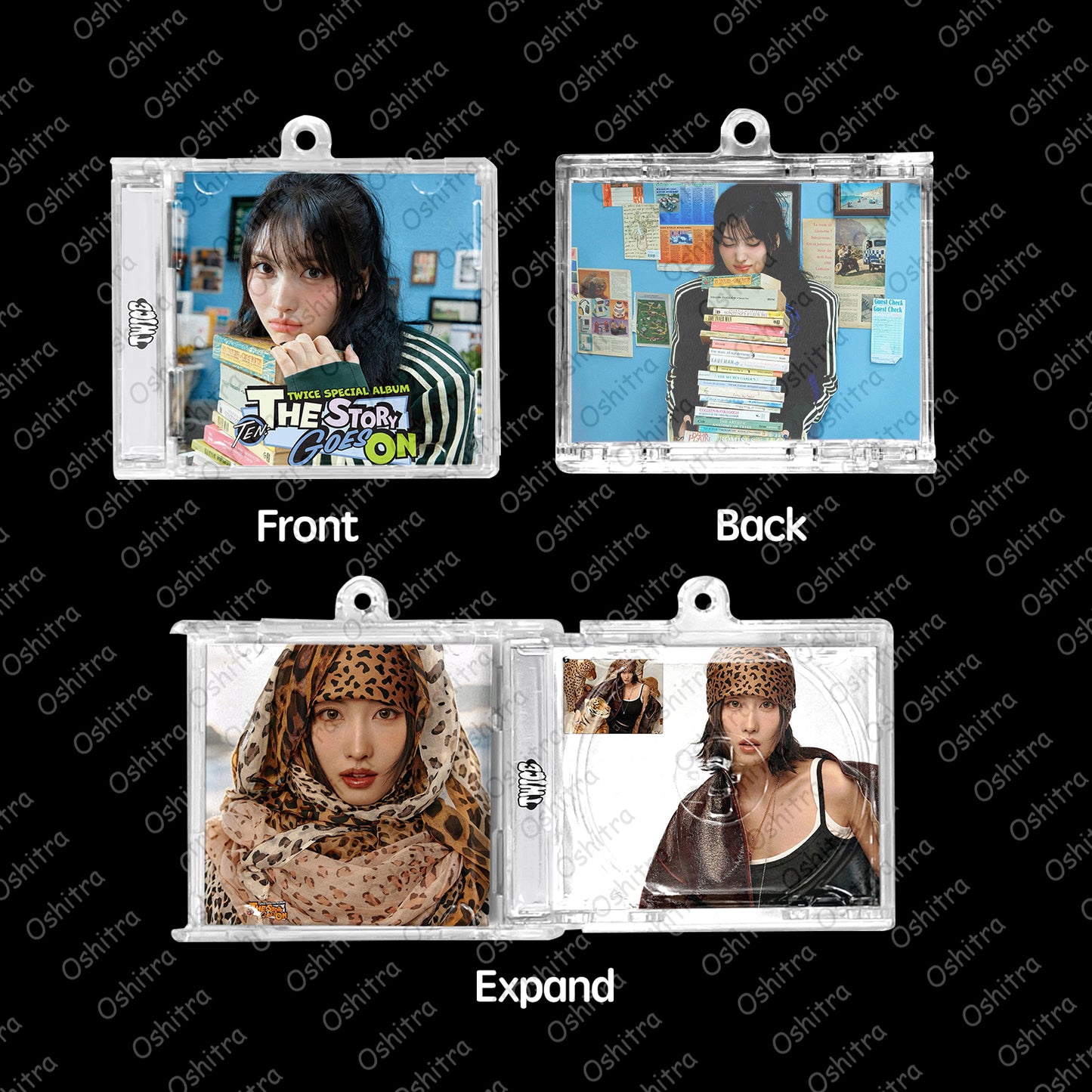 Twice「Ten : The Story Goes On」Mini Album NFCミニアルバムキーホルダー スマホタッチで音楽再生 推し活グッズ