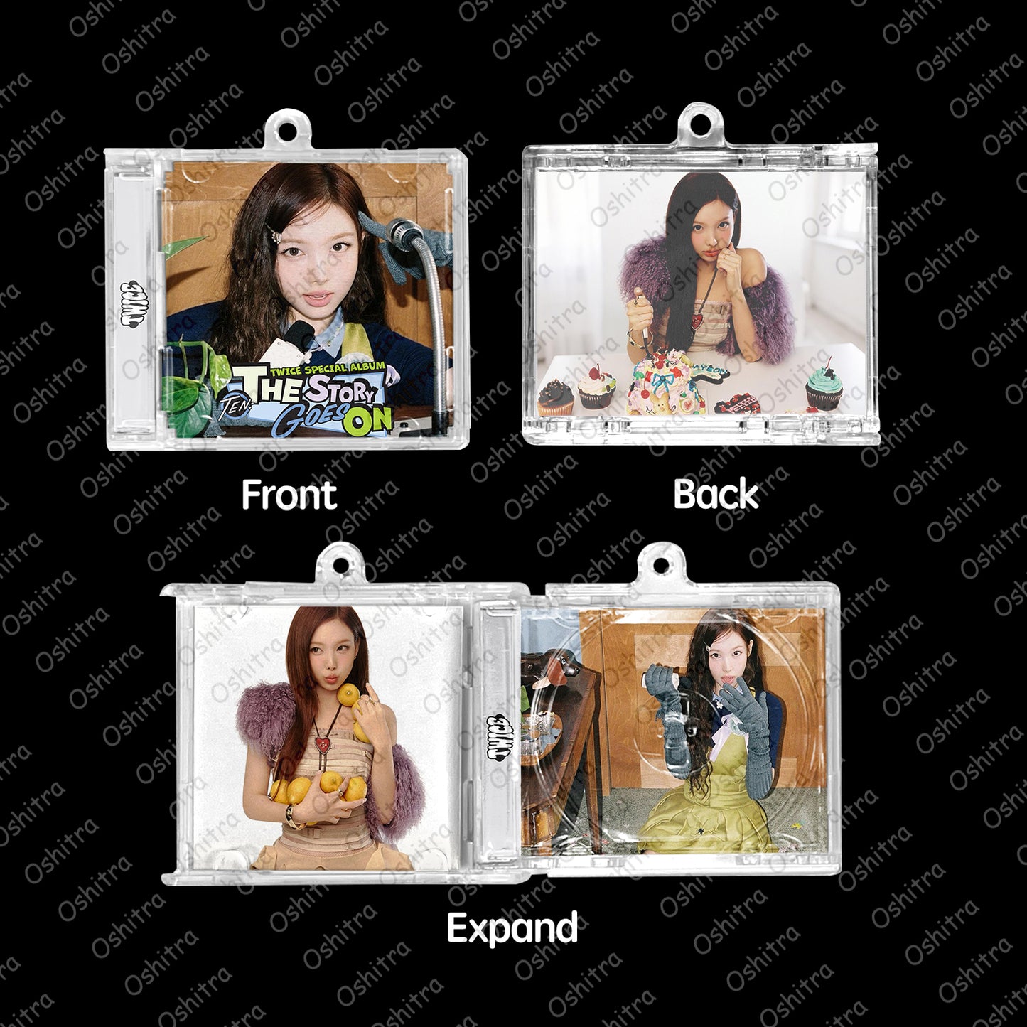 Twice「Ten : The Story Goes On」Mini Album NFCミニアルバムキーホルダー スマホタッチで音楽再生 推し活グッズ