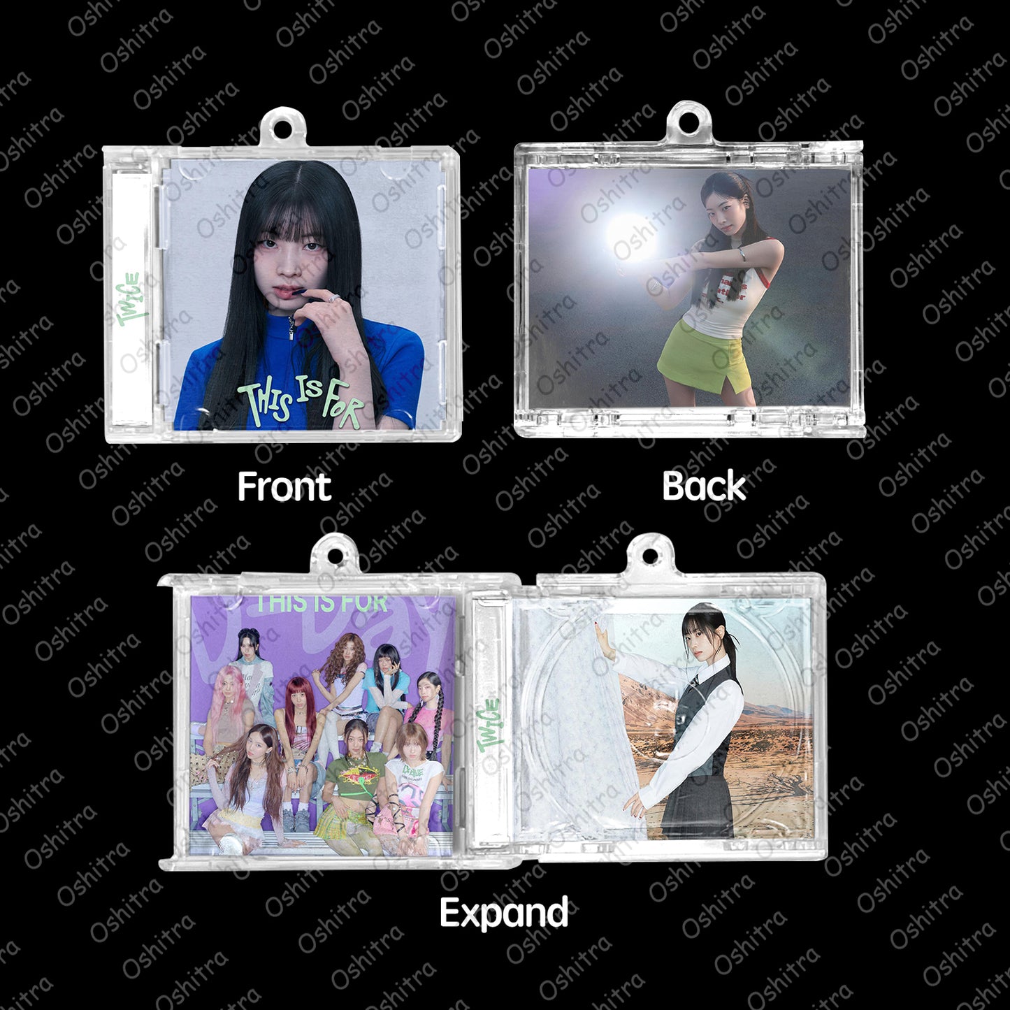 Twice「This Is For」Mini Album NFCミニアルバムキーホルダー スマホタッチで音楽再生 推し活グッズ