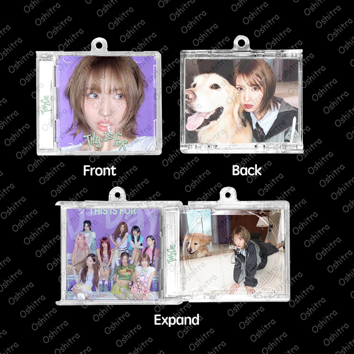 Twice「This Is For」Mini Album NFCミニアルバムキーホルダー スマホタッチで音楽再生 推し活グッズ