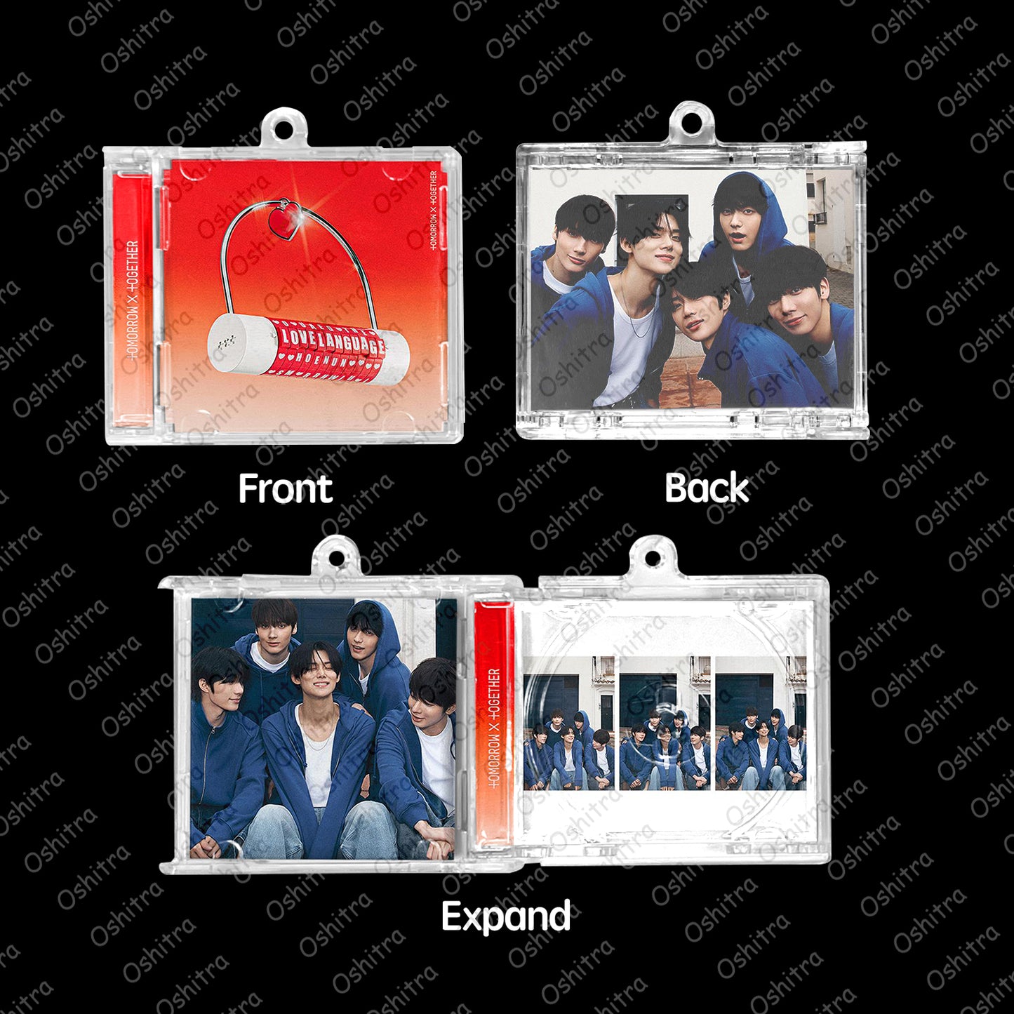 TOMORROW X TOGETHER「Love Language」Mini Album NFCミニアルバムキーホルダー スマホタッチで音楽再生 推し活グッズ