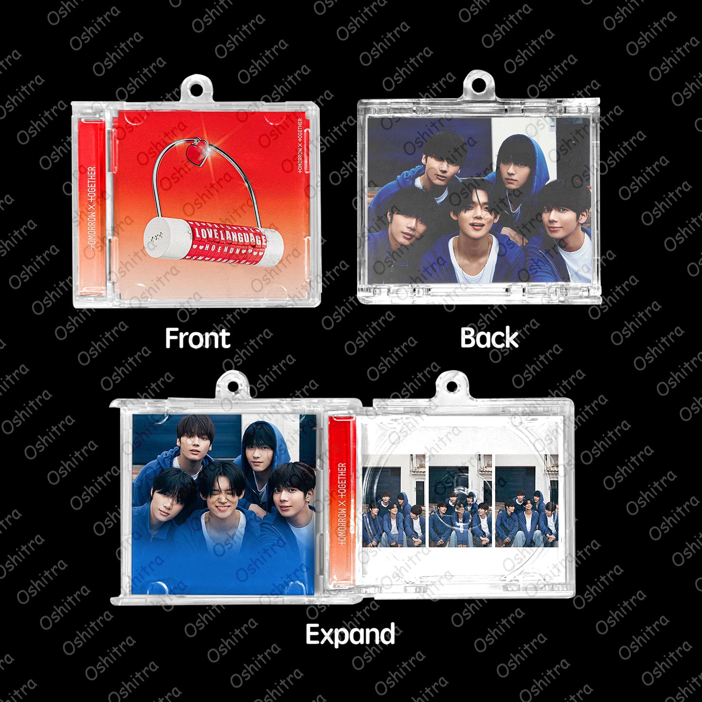 TOMORROW X TOGETHER「Love Language」Mini Album NFCミニアルバムキーホルダー スマホタッチで音楽再生 推し活グッズ