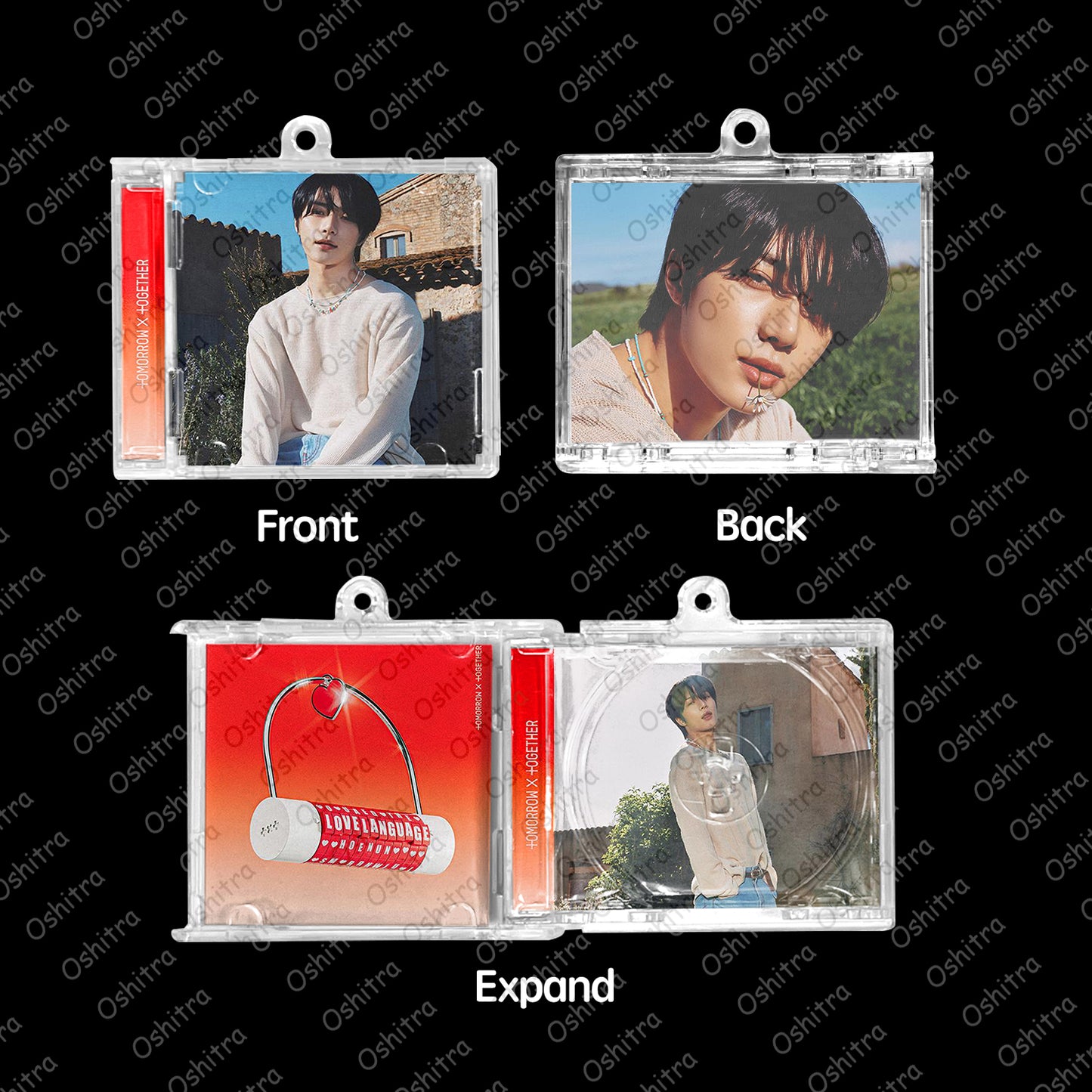 TOMORROW X TOGETHER「Love Language」Mini Album NFCミニアルバムキーホルダー スマホタッチで音楽再生 推し活グッズ