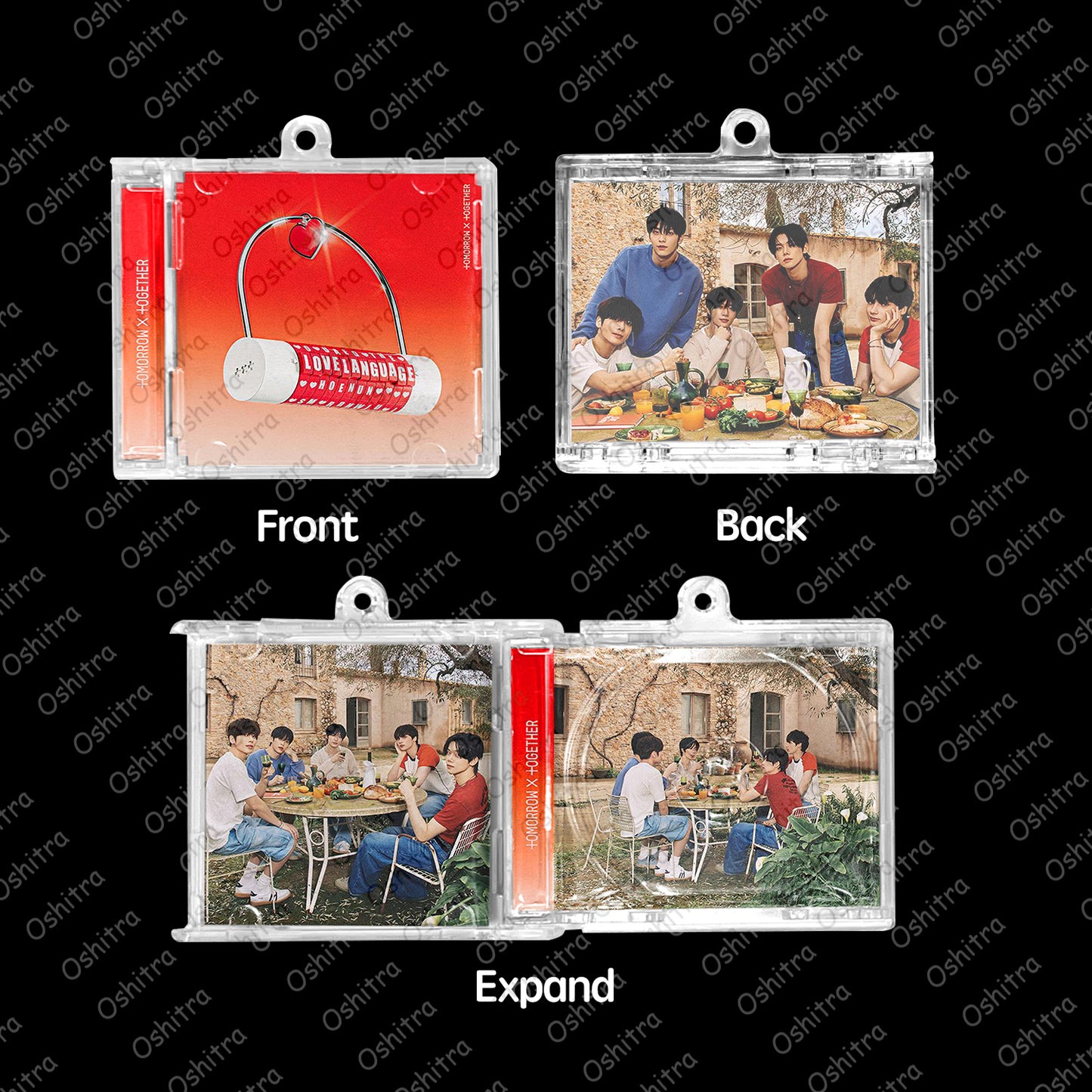 TOMORROW X TOGETHER「Love Language」Mini Album NFCミニアルバムキーホルダー スマホタッチで音楽再生 推し活グッズ