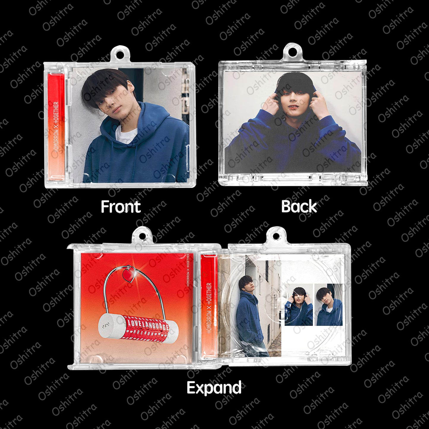 TOMORROW X TOGETHER「Love Language」Mini Album NFCミニアルバムキーホルダー スマホタッチで音楽再生 推し活グッズ
