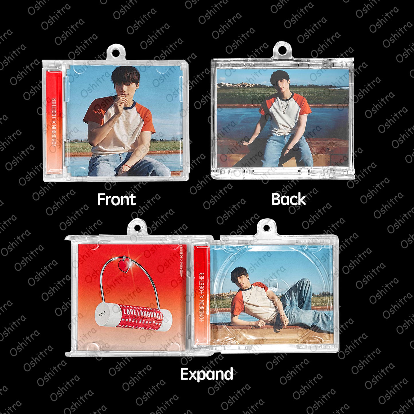 TOMORROW X TOGETHER「Love Language」Mini Album NFCミニアルバムキーホルダー スマホタッチで音楽再生 推し活グッズ