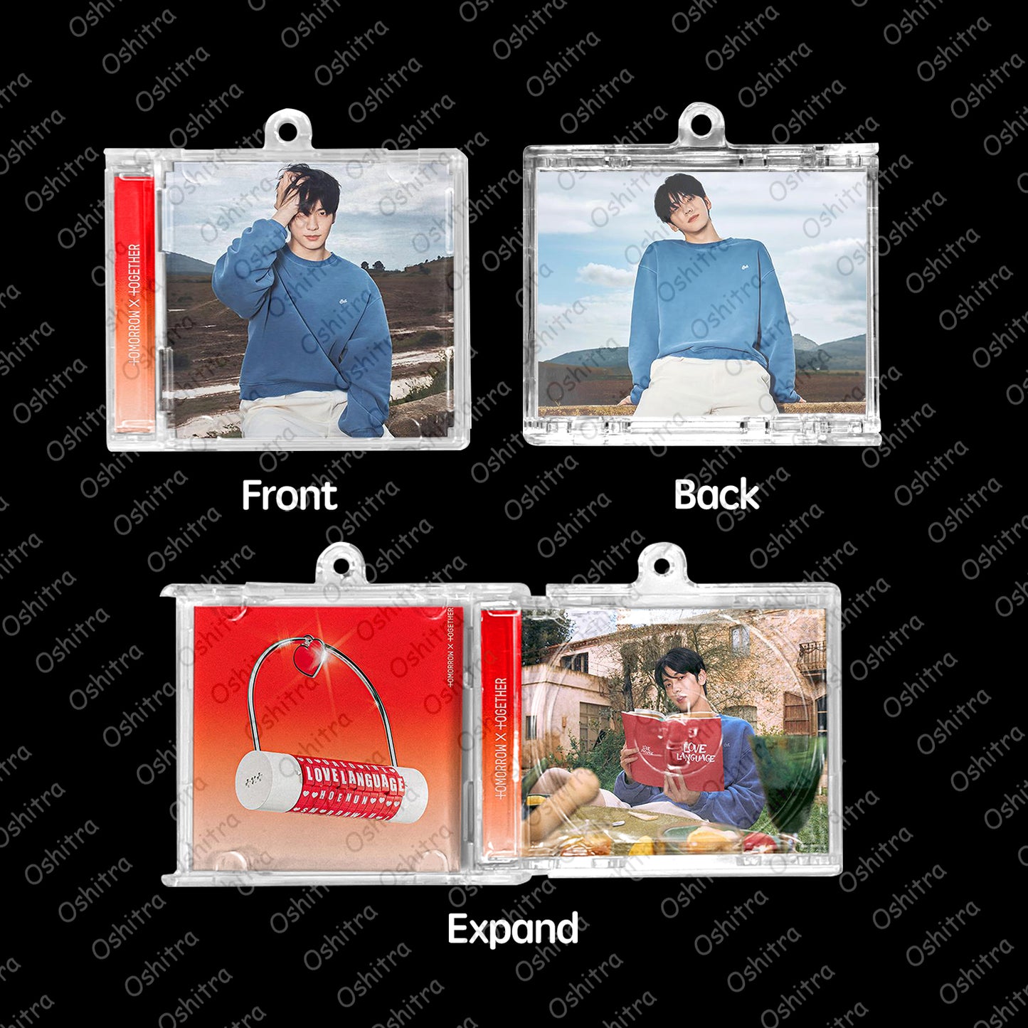 TOMORROW X TOGETHER「Love Language」Mini Album NFCミニアルバムキーホルダー スマホタッチで音楽再生 推し活グッズ
