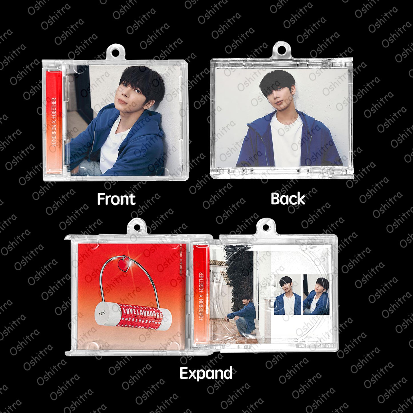 TOMORROW X TOGETHER「Love Language」Mini Album NFCミニアルバムキーホルダー スマホタッチで音楽再生 推し活グッズ