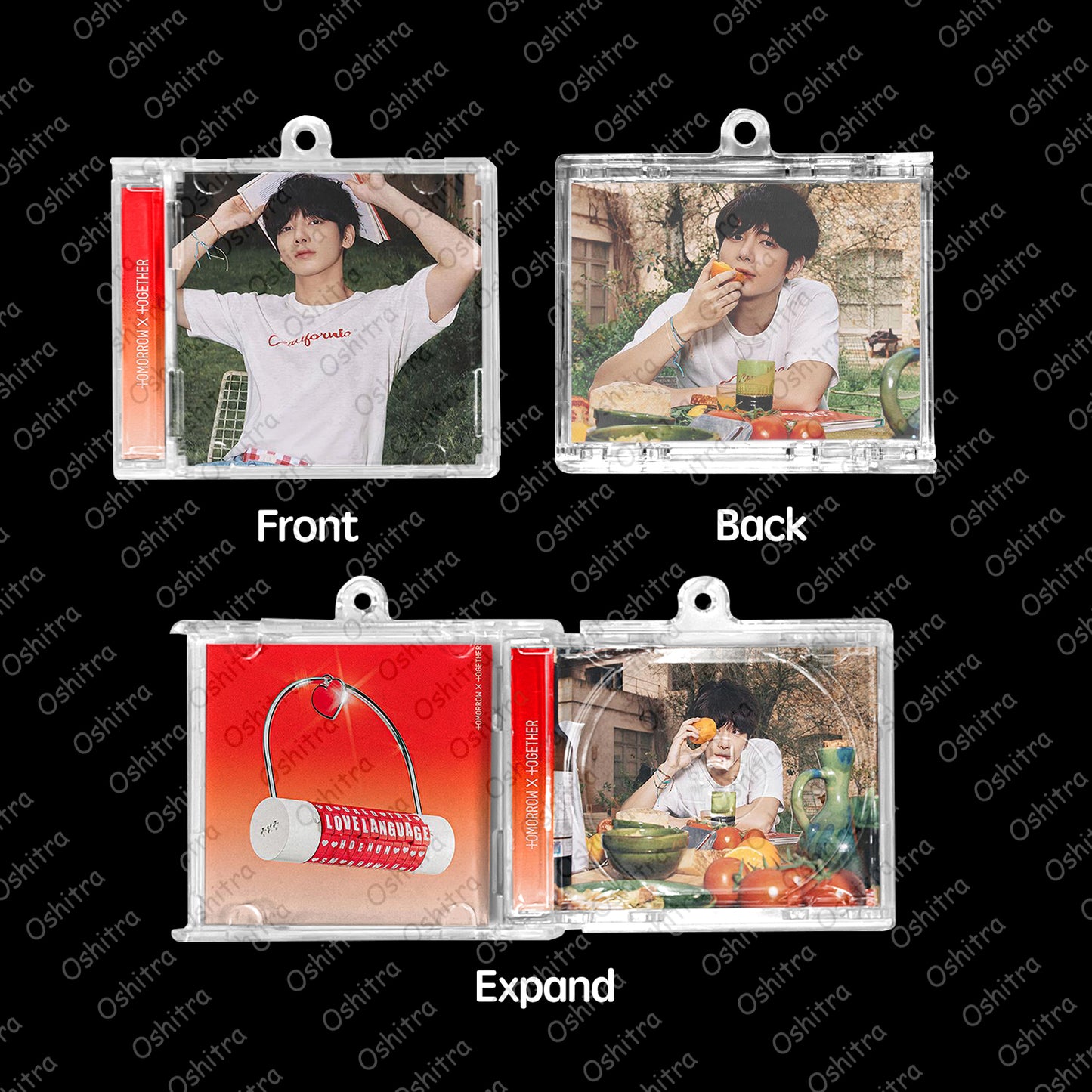 TOMORROW X TOGETHER「Love Language」Mini Album NFCミニアルバムキーホルダー スマホタッチで音楽再生 推し活グッズ