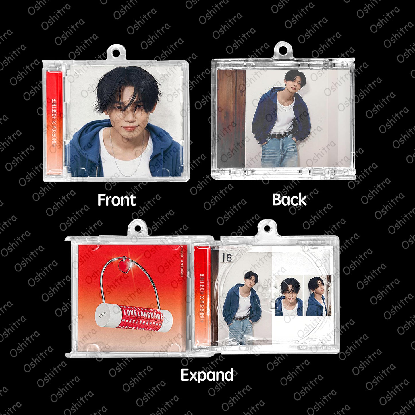 TOMORROW X TOGETHER「Love Language」Mini Album NFCミニアルバムキーホルダー スマホタッチで音楽再生 推し活グッズ