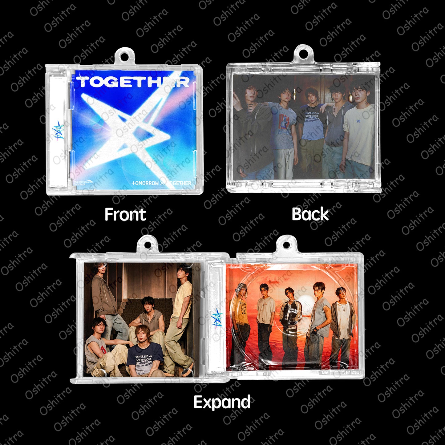 TOMORROW X TOGETHER「The Star Chapter Together」Mini Album NFCミニアルバムキーホルダー スマホタッチで音楽再生 推し活グッズ