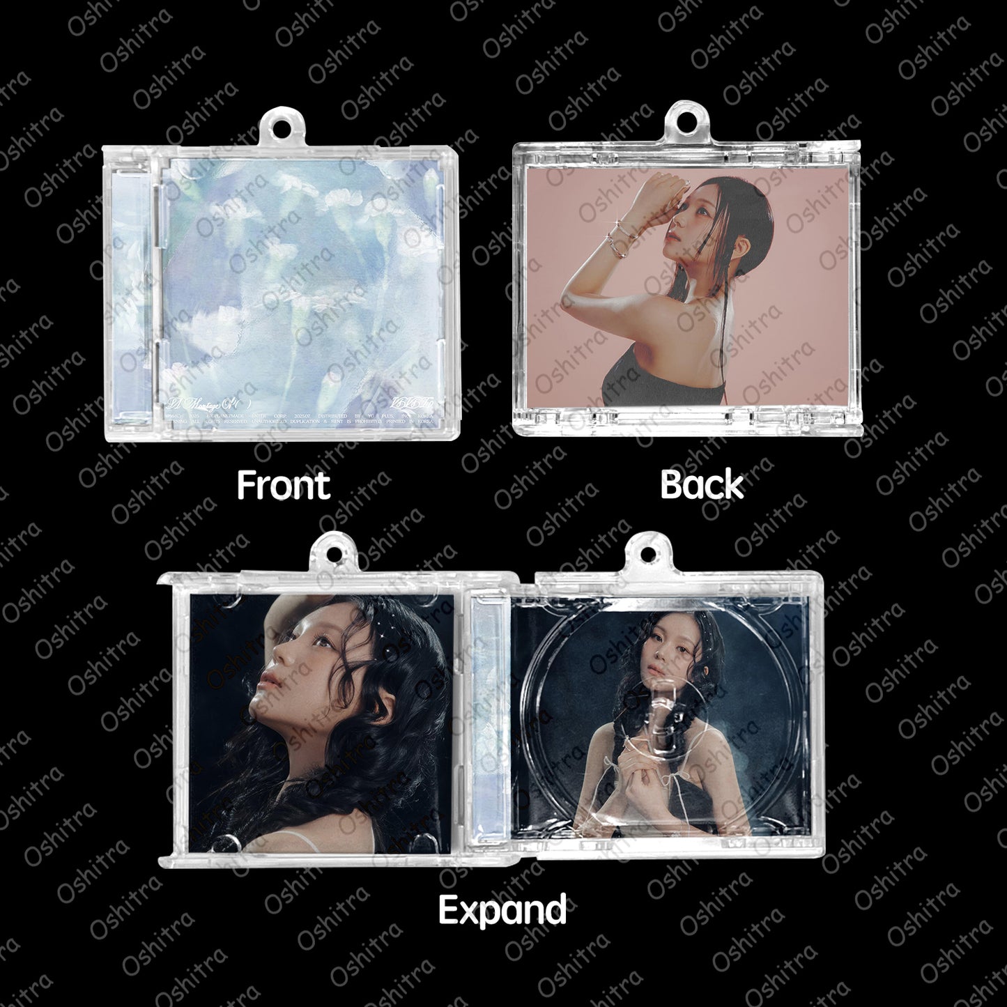 VIVIZ「The 1 St Album A Montage Of ()」Mini Album NFCミニアルバムキーホルダー スマホタッチで音楽再生 推し活グッズ