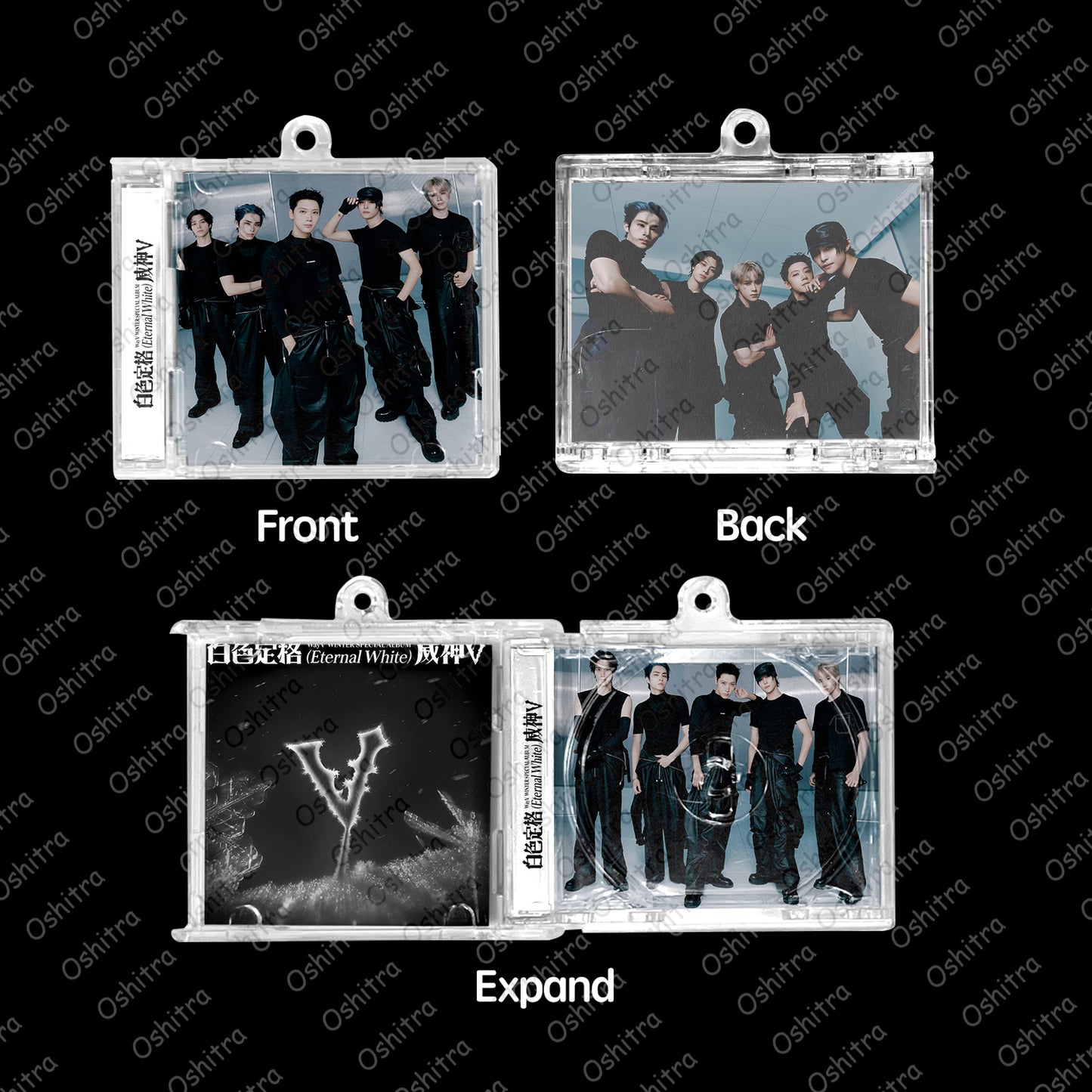 WayV「Eternal White」Mini Album NFCミニアルバムキーホルダー スマホタッチで音楽再生 推し活グッズ