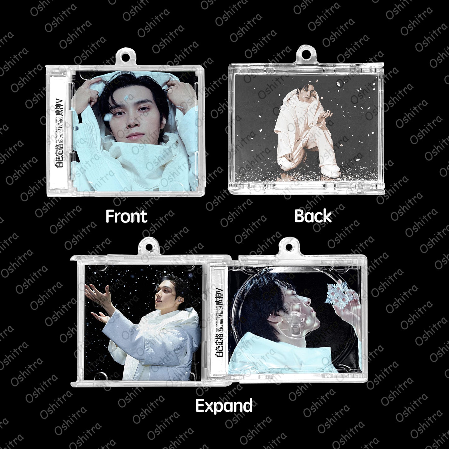 WayV「Eternal White」Mini Album NFCミニアルバムキーホルダー スマホタッチで音楽再生 推し活グッズ