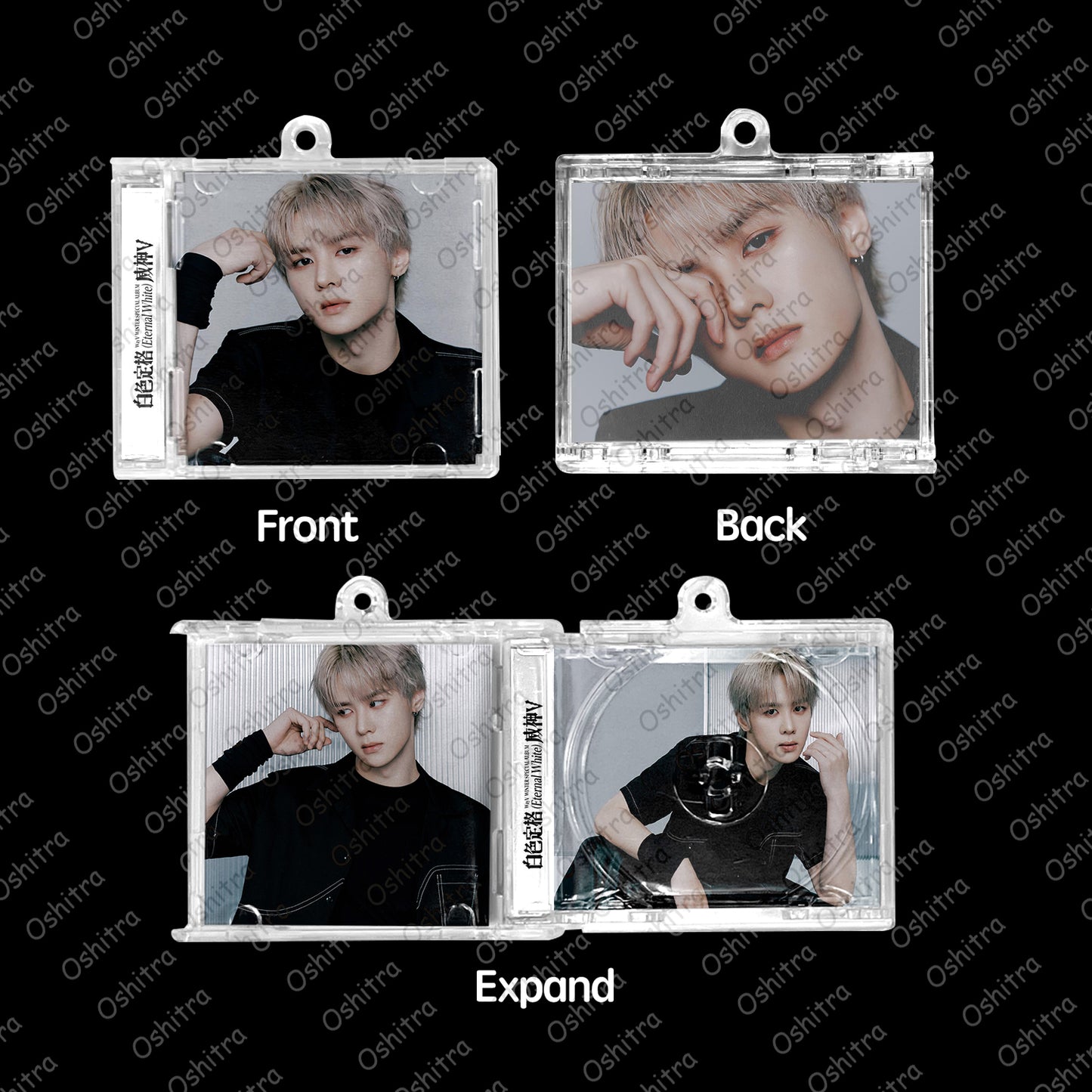 WayV「Eternal White」Mini Album NFCミニアルバムキーホルダー スマホタッチで音楽再生 推し活グッズ