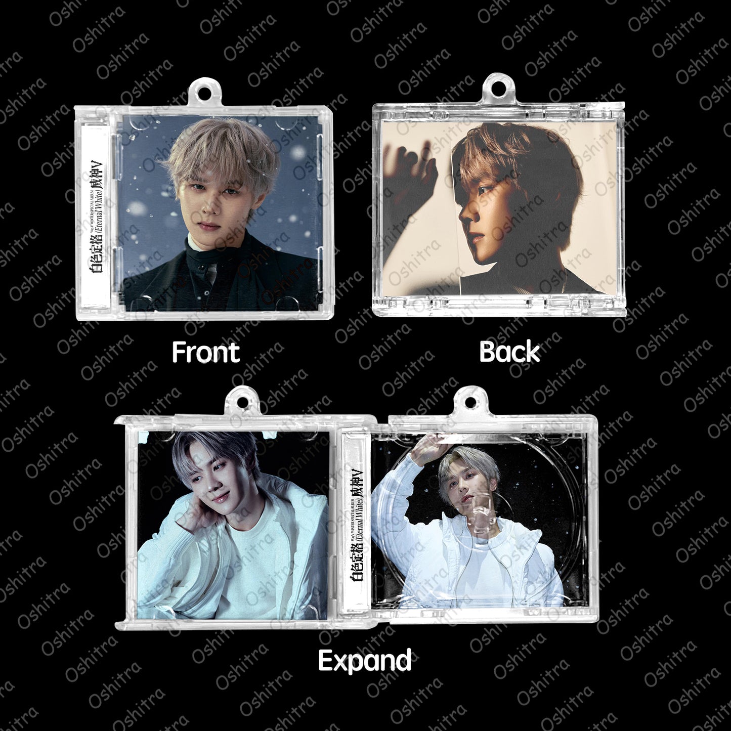 WayV「Eternal White」Mini Album NFCミニアルバムキーホルダー スマホタッチで音楽再生 推し活グッズ