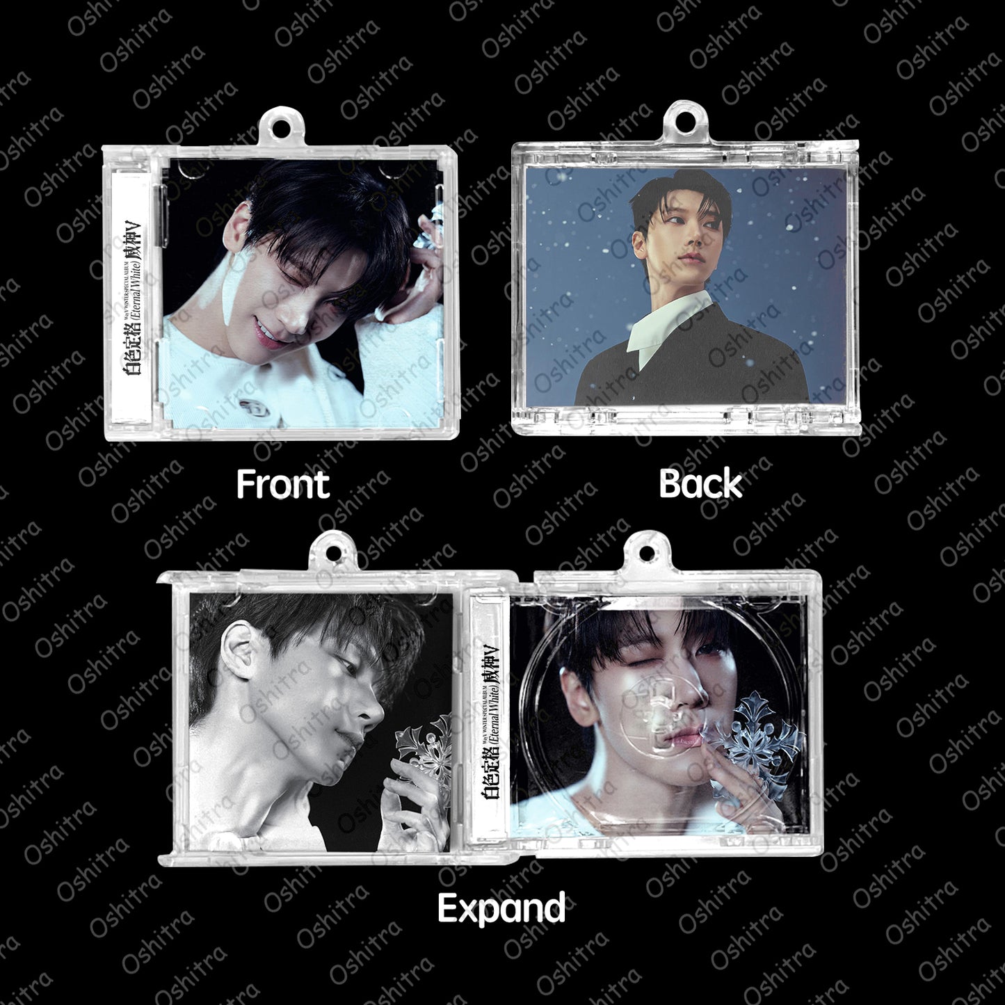 WayV「Eternal White」Mini Album NFCミニアルバムキーホルダー スマホタッチで音楽再生 推し活グッズ