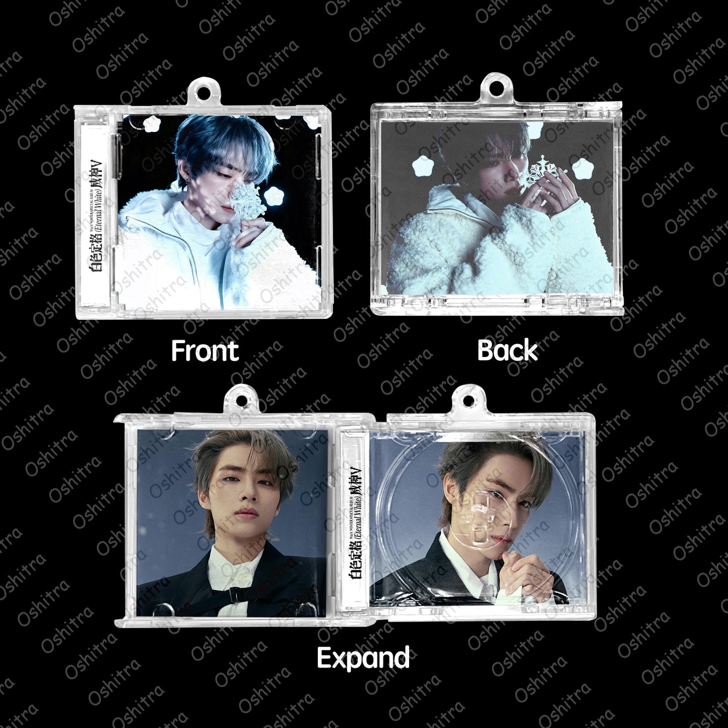 WayV「Eternal White」Mini Album NFCミニアルバムキーホルダー スマホタッチで音楽再生 推し活グッズ