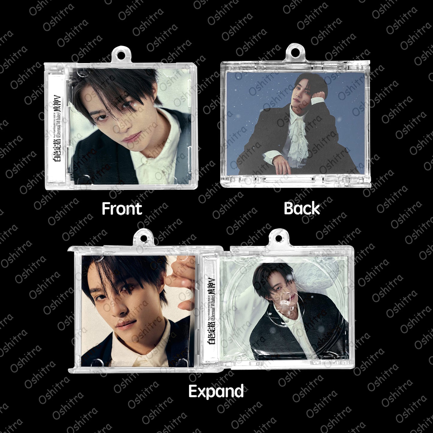 WayV「Eternal White」Mini Album NFCミニアルバムキーホルダー スマホタッチで音楽再生 推し活グッズ