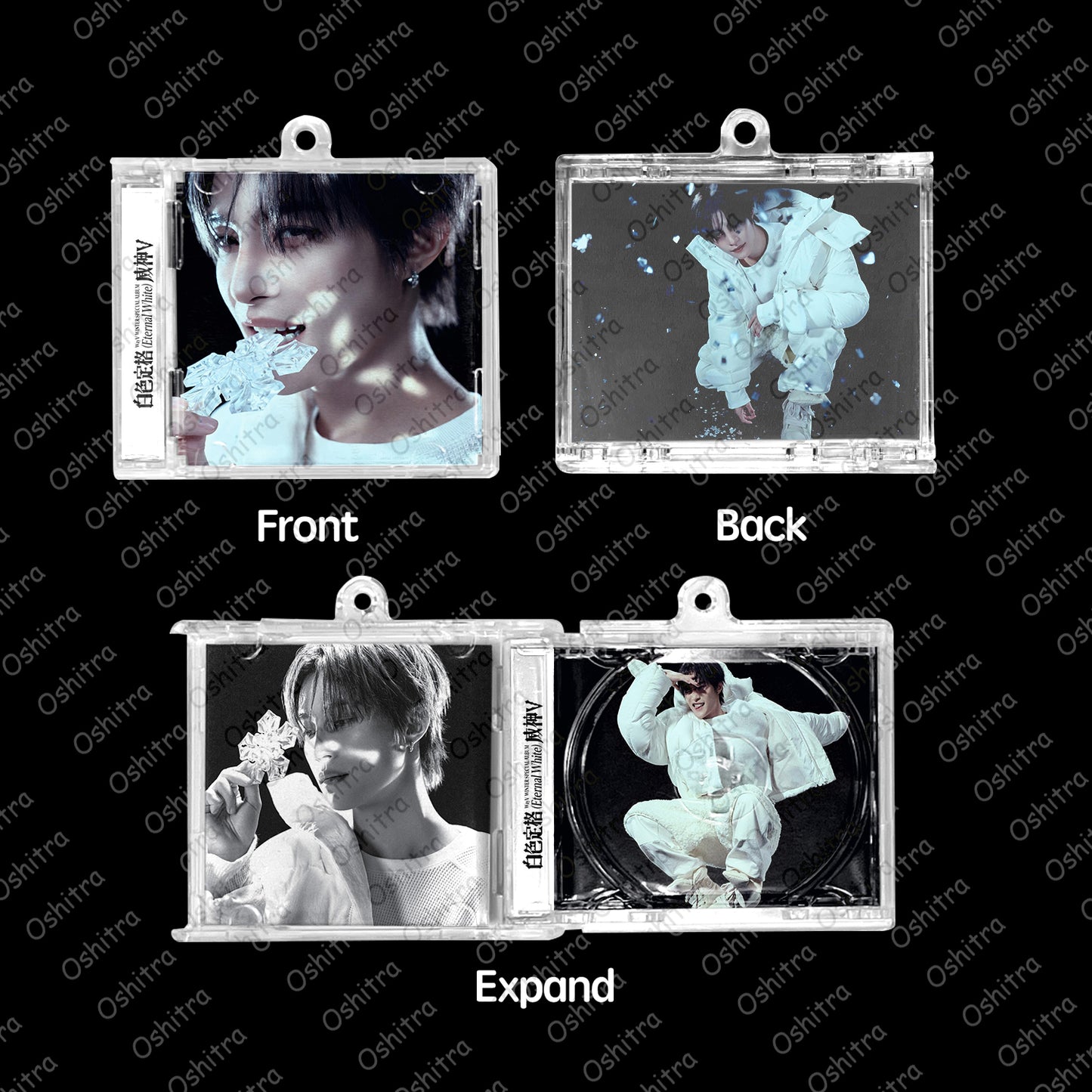 WayV「Eternal White」Mini Album NFCミニアルバムキーホルダー スマホタッチで音楽再生 推し活グッズ