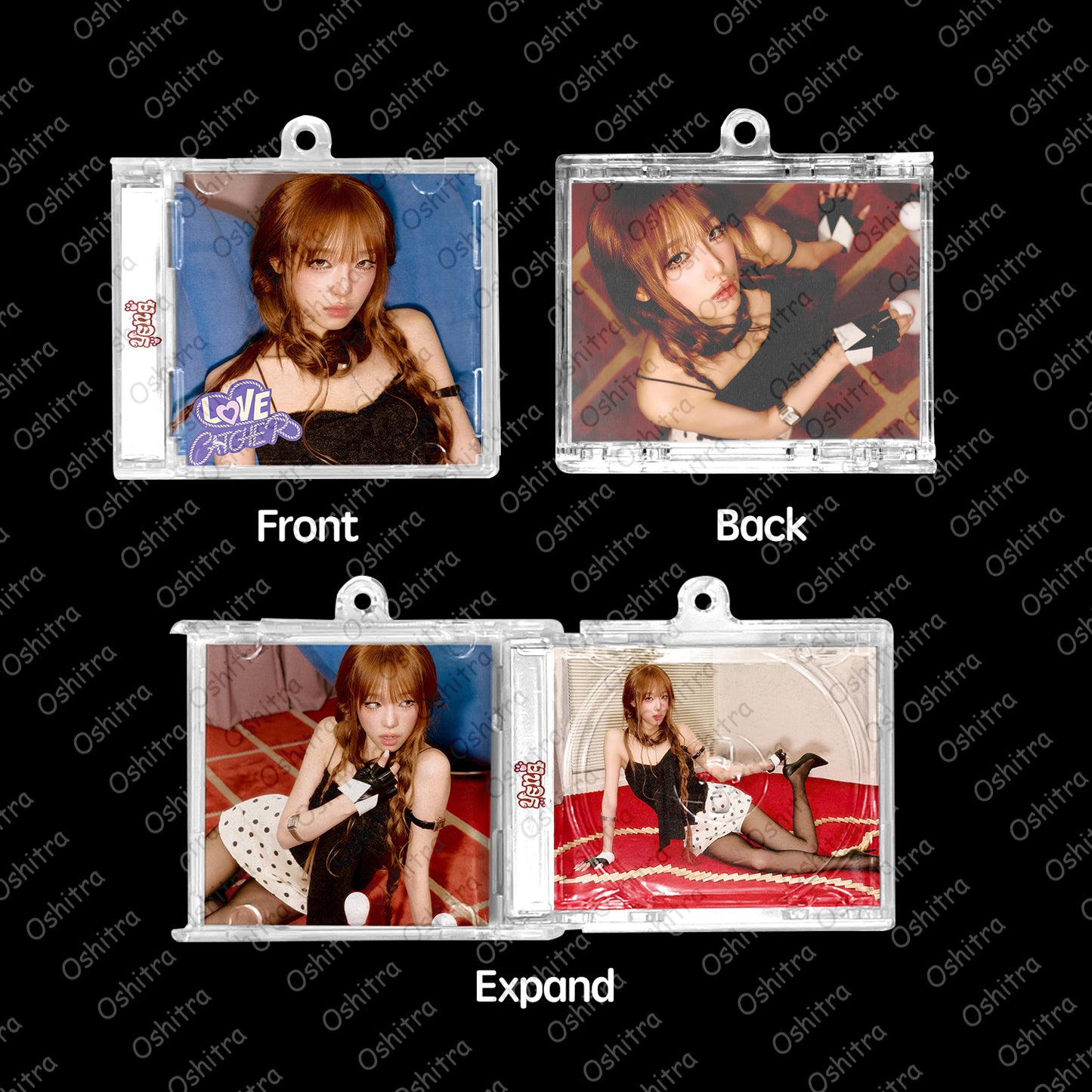 YENA「Love Catcher」Mini Album NFCミニアルバムキーホルダー スマホタッチで音楽再生 推し活グッズ